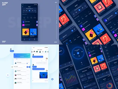 2018 chat ui 商标 应用 纽扣 蓝色 设计 颜色