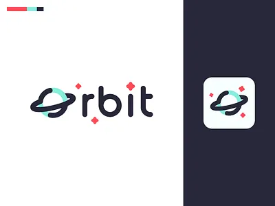 Orbit Branding art branding color colour design font graphic design icon identity illustration logo orbit palette planet space stars text typography vector zilux