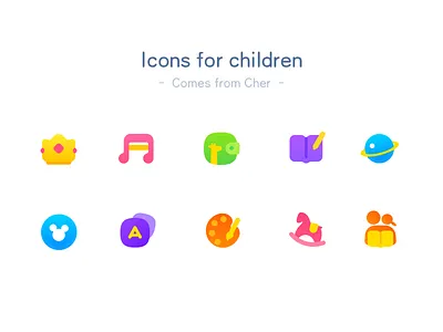 Icon app design icon ui