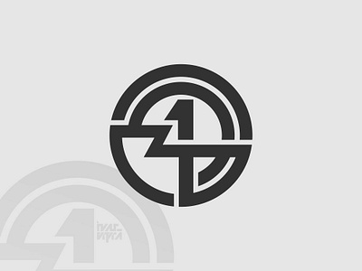 4 or 14 Monogram 14 4 brand branding brandmark icon identity initial initials logo logogram logomark logotype mark monogram monogram logo number symbol