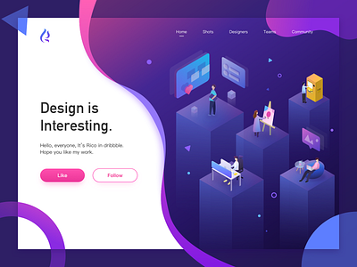 Dribbble World design dribbble illustration like xhg