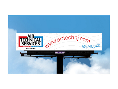 HVAC Company Billboard 3 ad advertisement advertising air billboard fun hvac hvac company ooh out of home out of home out of home media out of home media outdoor advertisement outdoor advertising playful