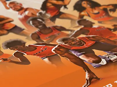 '19 UTEP Track & Field athletic el paso field poster run sports track utep