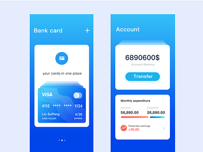 Have Gentlemanly APP （账户） ui ux 应用 设计