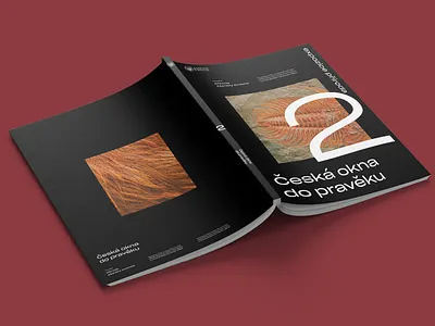 The National Museum History Evolution Catalogue Cover #2 black branding broccoli brochure brochure design brochure mockup brochure template corporate identity cover design design flat identity magazin magazine magazine cover mockup print type typography vector