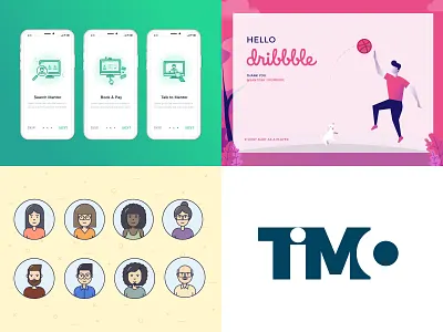 Top4_2018 design illustration top 4 uiux