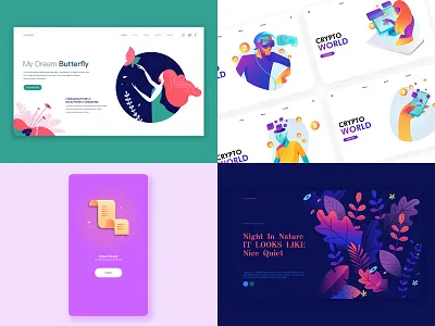 Your #Top4Shots from 2018 2018 top 4 区块链 应用界面 插图 设计 页面