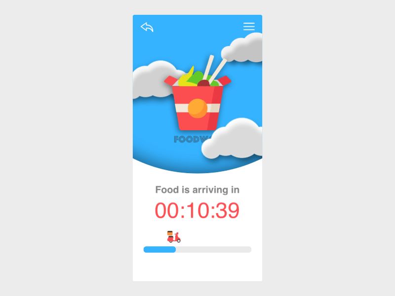 Daily Ui 014 -Countdown- animation app branding countdown timer dailyui dailyuichallenge design dribbble illustration timer ui uidesign ux