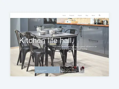 Kitchen life hall app breakfast design ios mobile mobile app morning sketch ui ux web website