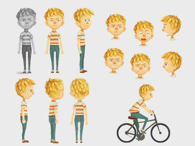 Bicycle character charachters charactedesign character character art digital digital painting digitalpainting illustartor illustration