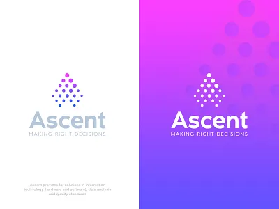 Ascent branding concept design flat graphic graphic deisgn icon illustration logo minimal minimalist software technology technology logo typography vector