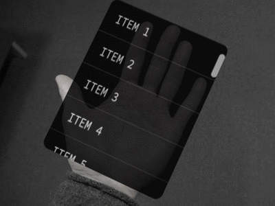 Example of Hand UI