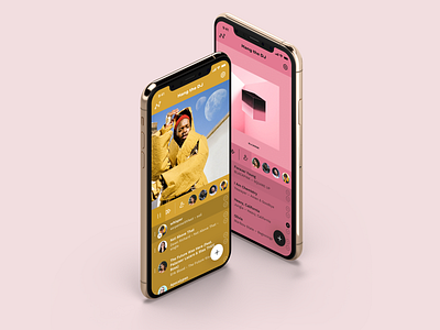 Hang the DJ mobile app add app dj interactive ios jukebox mobile music play playlist spotify ui ux