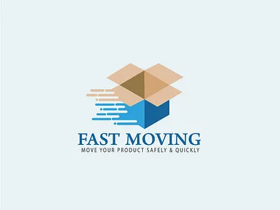 Fast Moving Logo | Custom logo ai brand custom logo design eye catching flat graphic icon icons identity illustration illustrator logo logo design minimal logo modern logo professional logo vector