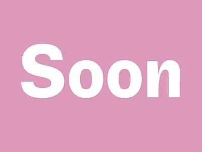 New release coming soon! coming soon typography