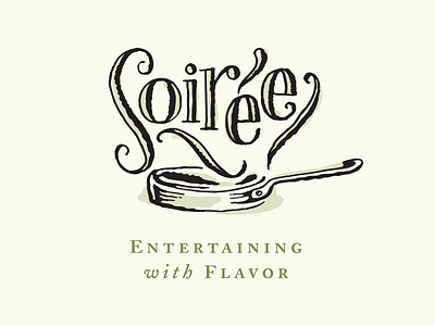 Actual Archive : Soiree Identity actual size branding identity logo mark pittsburgh type