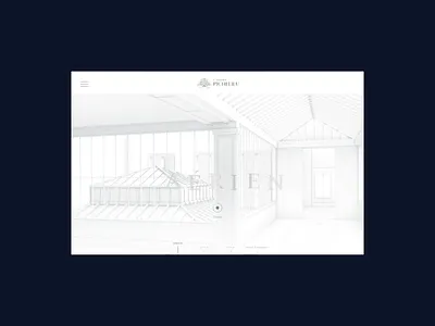 Atelier Richelieu's website 3d cinema4d clear dailyui event homepage interaction interactive design minimalist design paris ui ui ux web web design webdesign webgl website