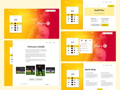 Budr UI Design brand daily design inspiration ui ui design ux ux design web web design