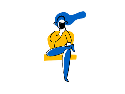 Daily illustration challenge 008 - Train addicted illustration line minimal mobile phone procreate simple train