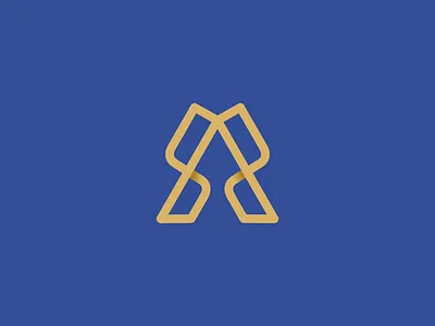 A + Arrows Monoline arrows clean design creative letters a logo a day logo design concept monoline sophisticated unique