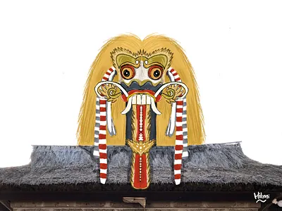 Leak from Bali Indonesia art character leak procreate