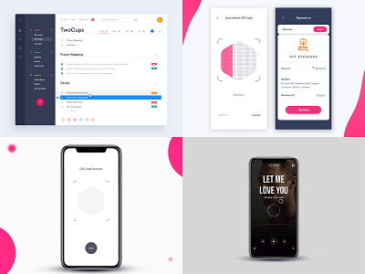 2018 in Review animation mobile ui ui design ux design website design