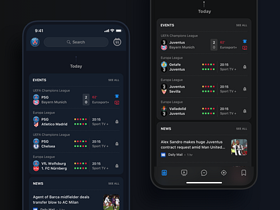 Rewind: Customised feed bet bets casino casino online customised customised feed feed gambling igaming ios sports ios feed ios gambling juventus psg rewind sport events sport interface sports sports book sports feed