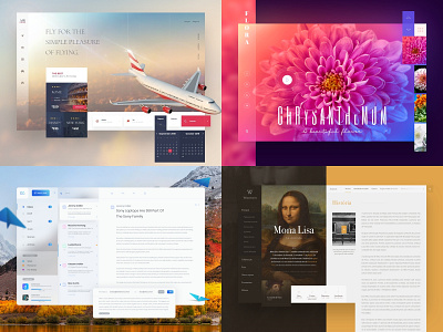 My Top 4 - 2018 app design designer dribbble ideas photoshop ui uidesign uidesigner uiux uiuxdesign userexperience userinterface ux uxdesign uxdesigner webdesign webdesigner websitedesign wireframe