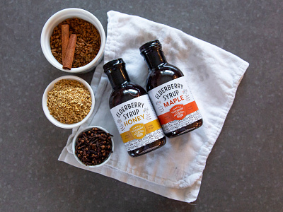 Seattle Elderberry Bottles bottle branding design graphic identity label logo medical packaging product seattle small batch typogaphy