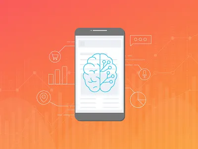 Smartphone Bi artificial intelligence business intelligence smartphone statistics visual design