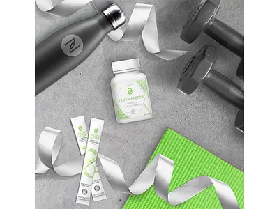 Self Love with Youth Factor design fitness fitness goals goals green gym healthy healthy lifestyle new year goal new year goals photo composition photoshop ribbon water bottle workout yoga