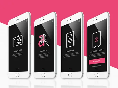 Walkthrough Typeseeker App app bosquejo designinspiration diseño diseño de la aplicación diseño gráfico diseño visual gráfico ilustración logo marca prototipo tipografia tipografía ui uiux ux vector walkthrough