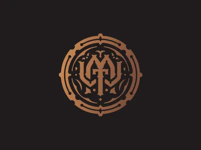 MTW Monogram coin crest m monogram t w