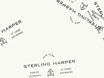Sterling Harper Stamp brand identity branding design stamp stamp design