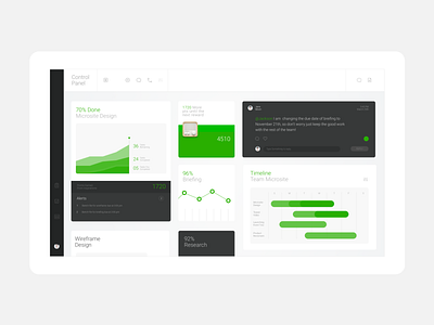 Efficiency App clean efficiency flat info graphic landing page onboarding ui workspace