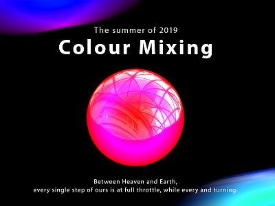 Colour Mixing c4d design 彩条 设计
