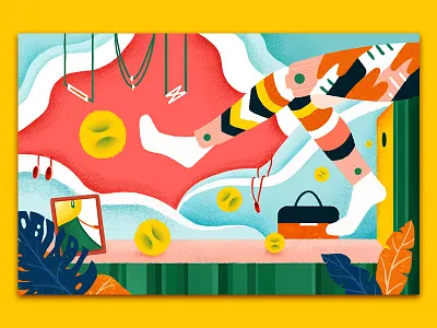 Fashion Illustration04 art illustration jewelry