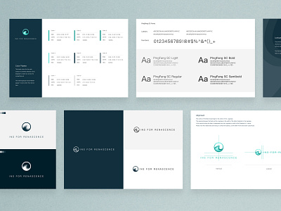 Ins for Renascence logo design branding