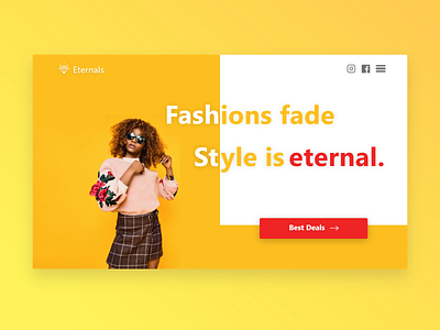 Style is eternal app branding clean design flat icon illustration logo minimal typography ui ux vector web website xd xddailychallenge