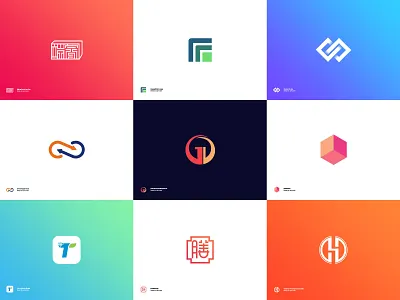 Logo design colorful logo logo