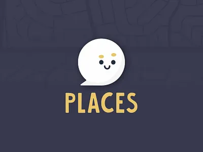 Places - Food App affinity designer branding ios app logo