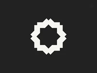 Logo: Abstract arabic bold brand branding brandmark icon logo mark minimal pattern simple symbol