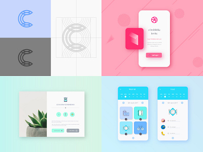 2018 2018 2018 trends app concept identity logo mark top2018