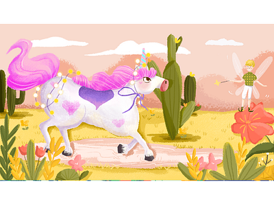 UNICORN design illustration