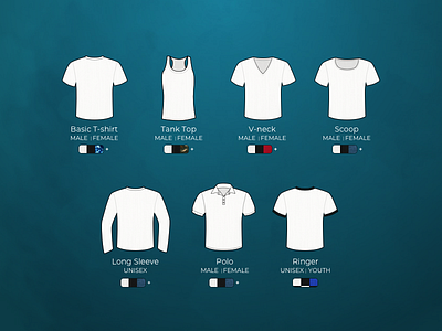 Shirt style illustration illustration long sleeve polo ringer scoop shirt design shirts tank tshirt vector vneck