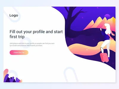 Travel Apps characters color design graphic illustrations illustrator ios kit ui vector web