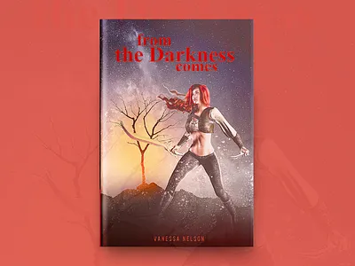 From The Darkness Comes Book Cover Design book book cover design book covers branding covers design designing type typography