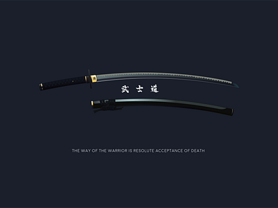 Way of Warrior illustration vector