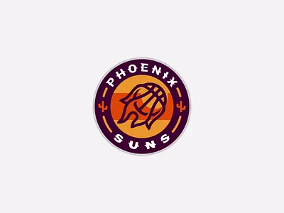 Sports Logo - Phoenix Suns Logo Redesign (NBA) ball basketball brand branding cactus design flame flames gaming icon identity lgoo loog lgo logo mark nba phoenix phoenix suns sports sports logo suns