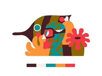 PANTOENERO 18 character design color palette flat graphic design illustration ilustración jhonny núñez pantoenero2019